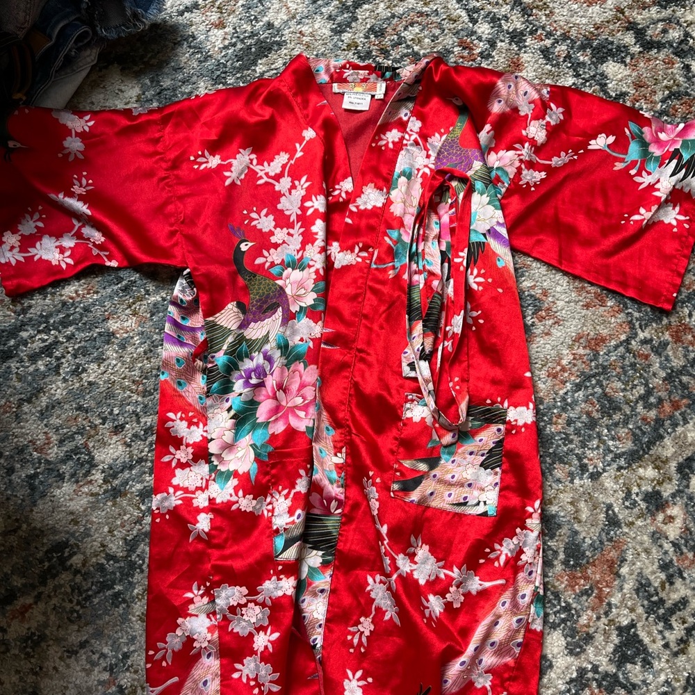 silk robe